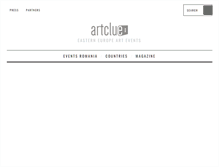 Tablet Screenshot of evenimente.artclue.net